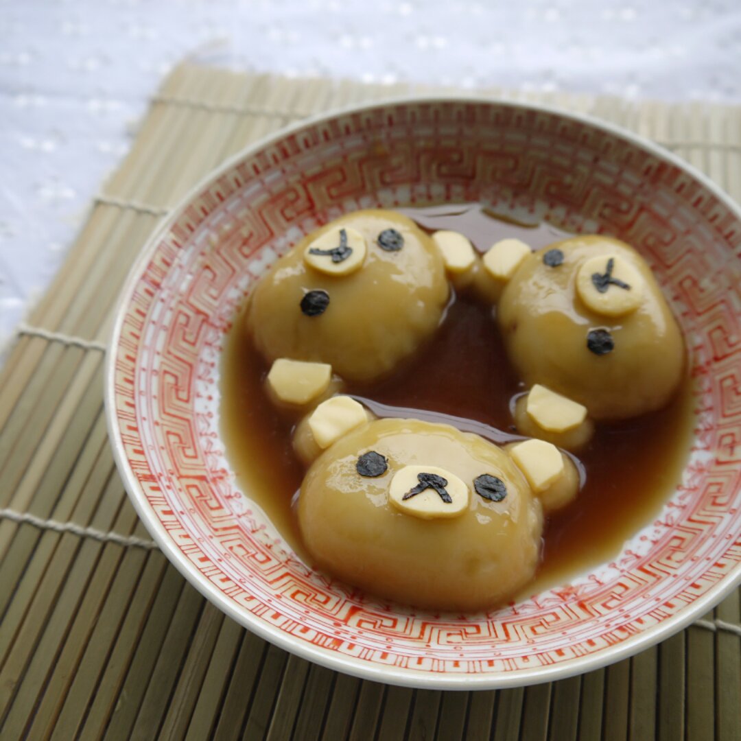 轻松熊红糖丸子