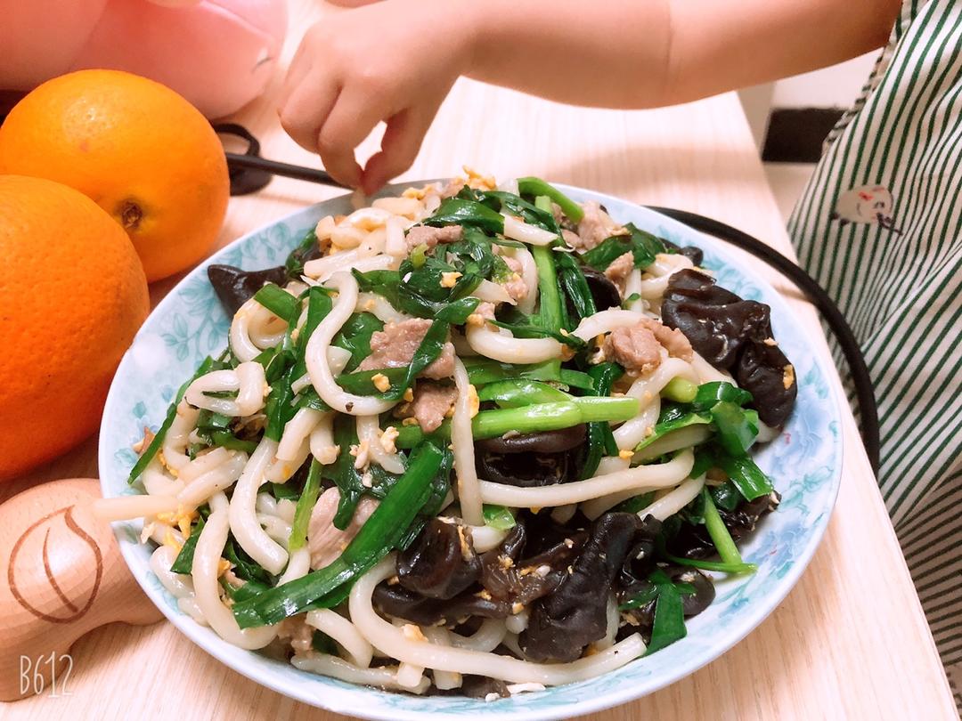 什锦炒乌冬面