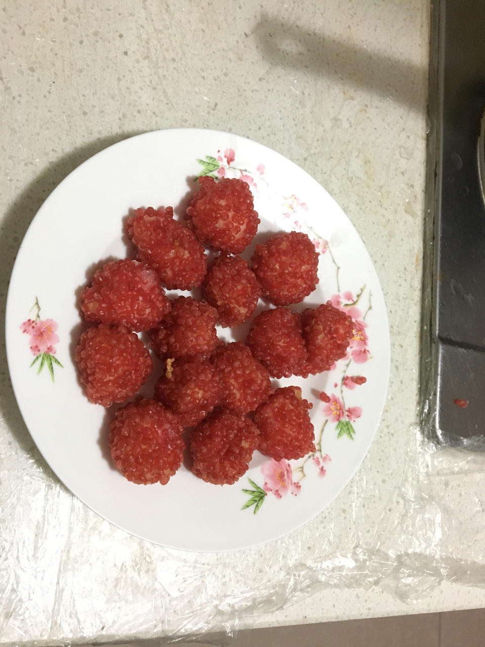 以假乱真⁉️荔枝虾球🍤不用剥壳👍Q弹酥脆