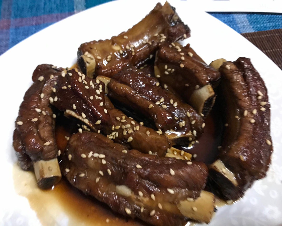 糖醋排骨/糖醋小排（不放油）（12345口诀做出正宗上海本帮）