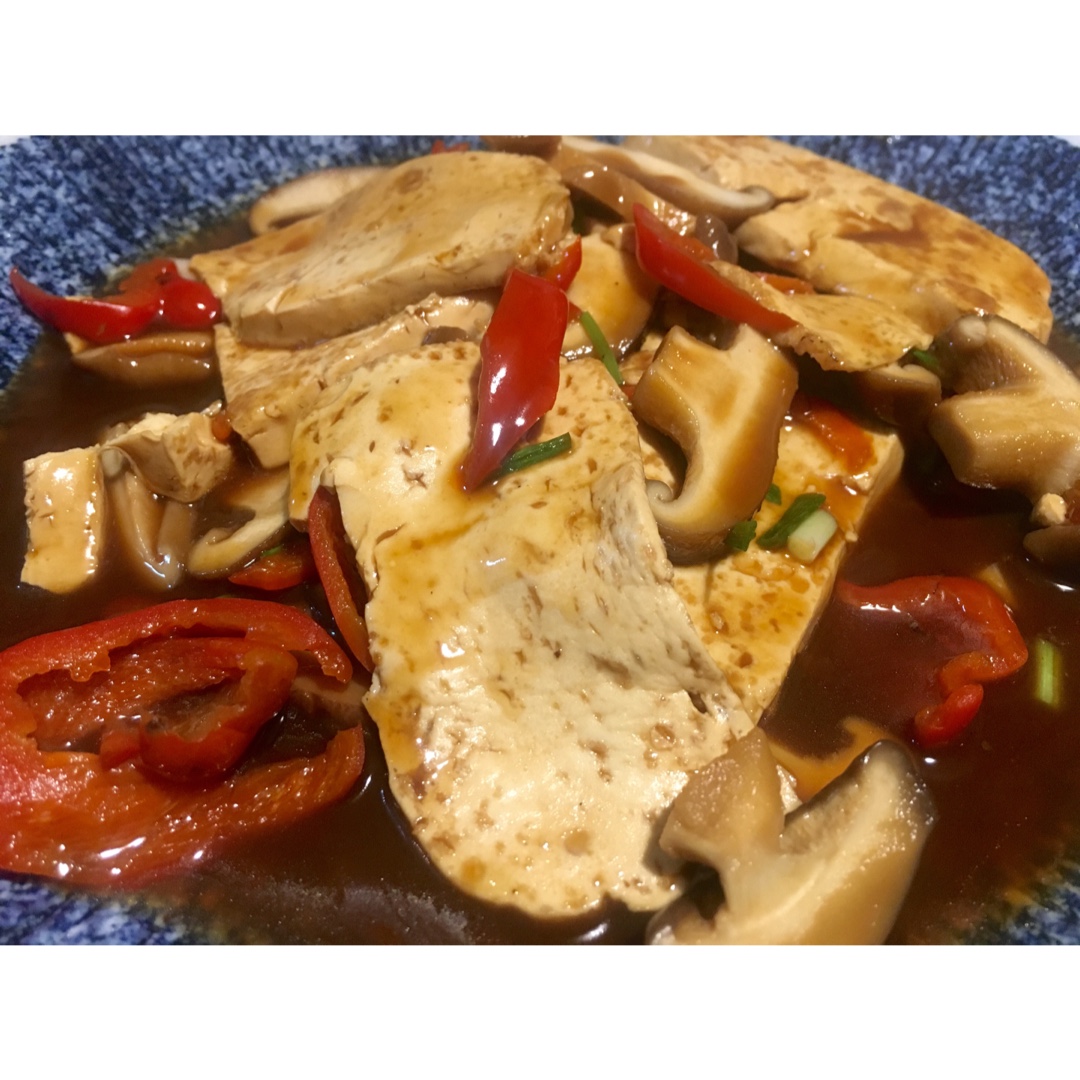 家常煎豆腐