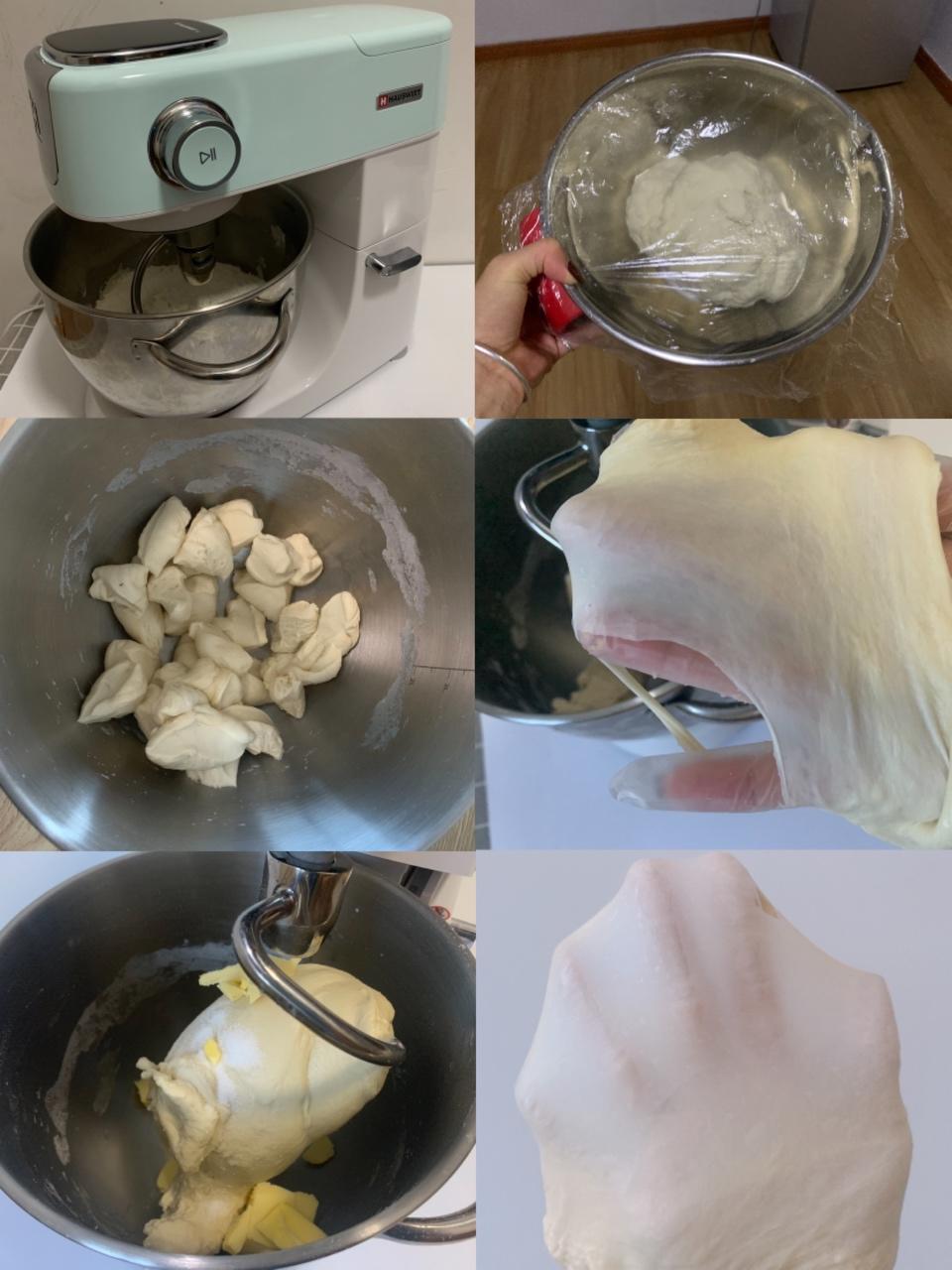 纯奶手撕吐司的做法 步骤1