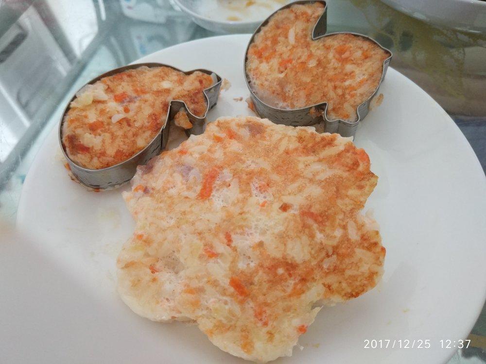 三文鱼米饼（宝宝辅食）