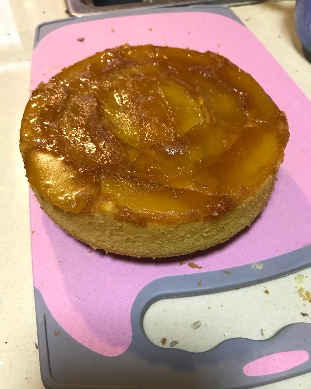 焦糖苹果翻转蛋糕