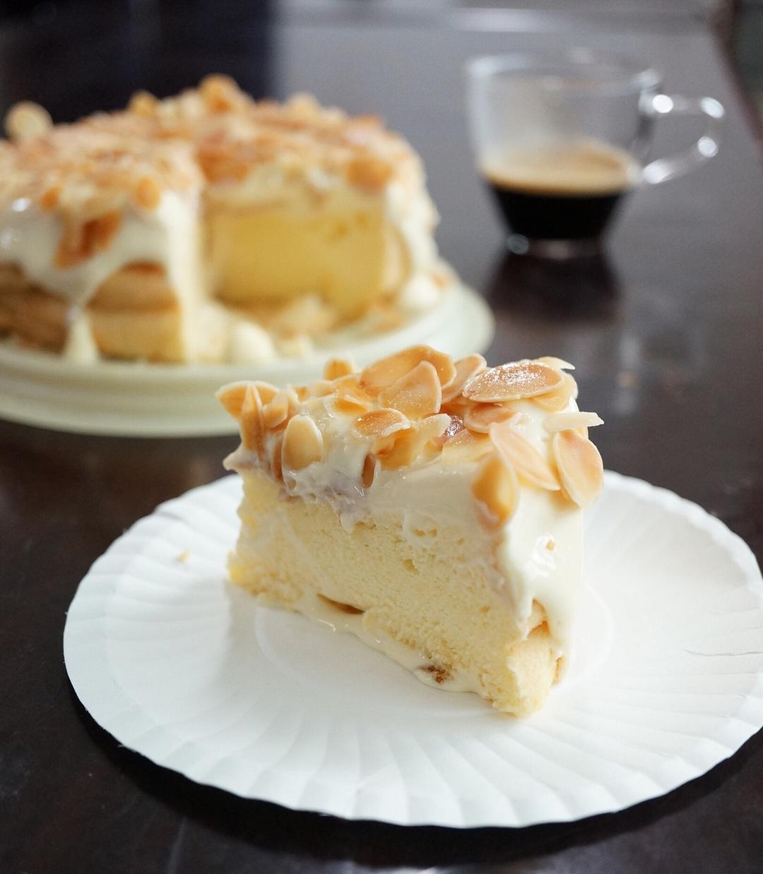 老马过家家做的《tinrry下午茶》教你做爆浆海盐奶盖蛋糕