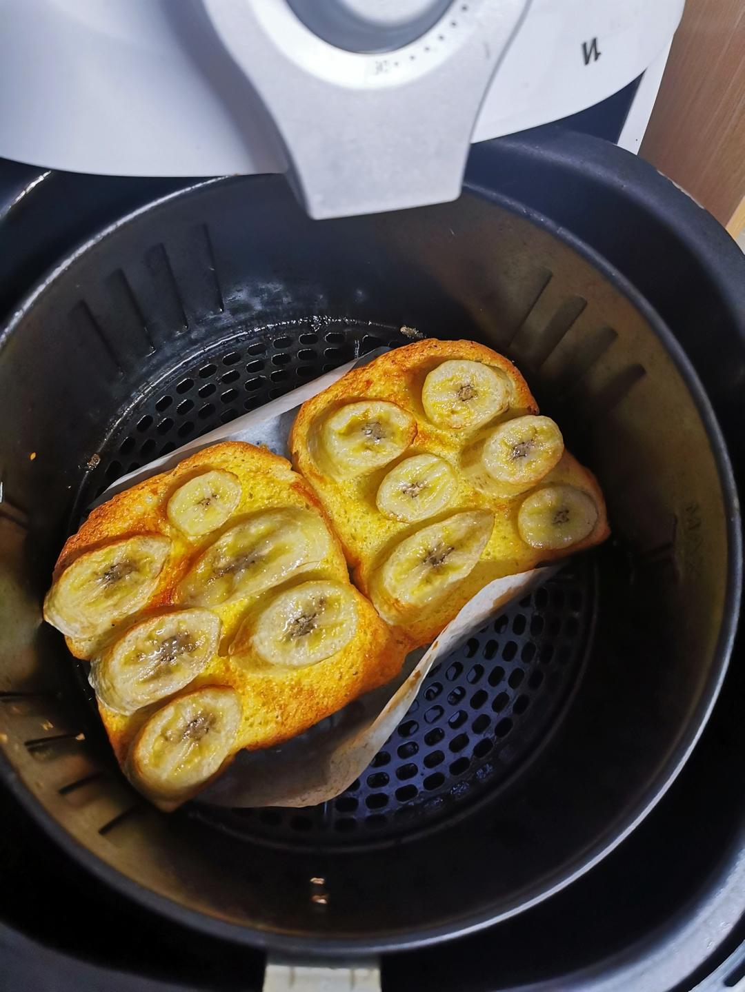 好吃到哭的香蕉烤吐司❗️酥脆香甜❗️零失败❗️