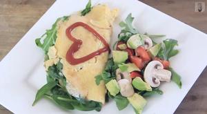 【健康早餐】蛋包沙拉的做法 步骤10