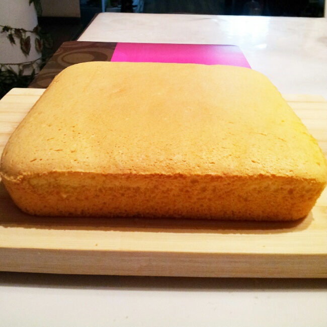 云游四方南边曲做的玉米戚风蛋糕(玉米面粉)