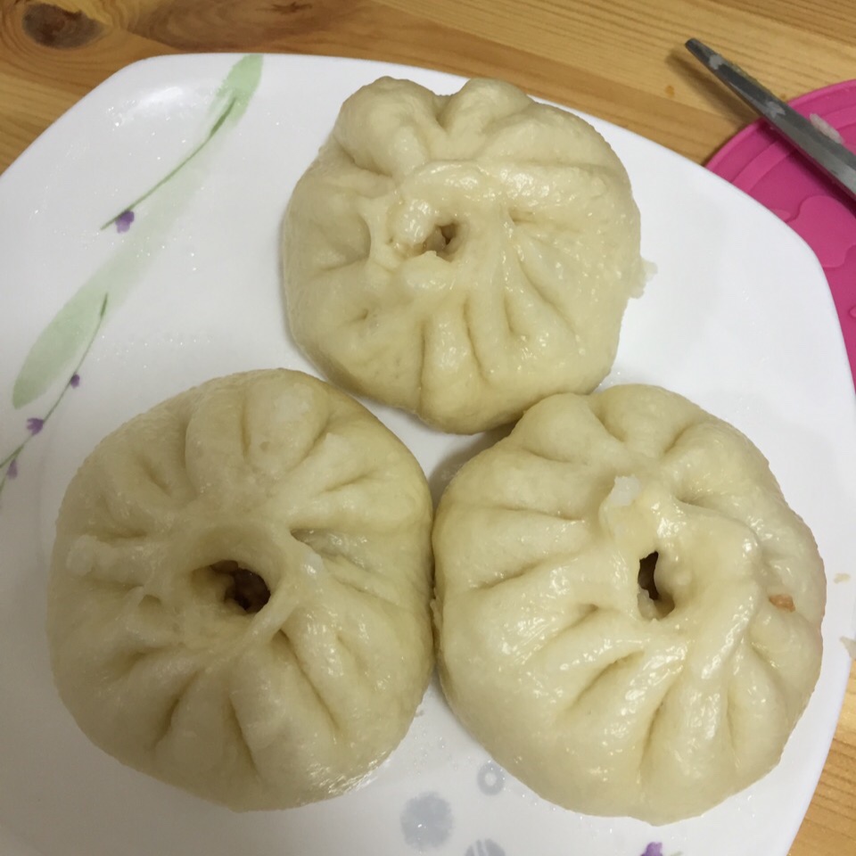 一小时快速吃上热腾包子（包括准备馅的时间）
