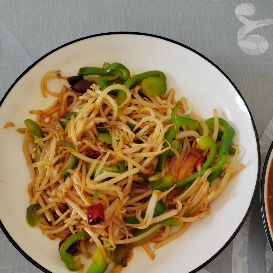 爆炒绿豆芽