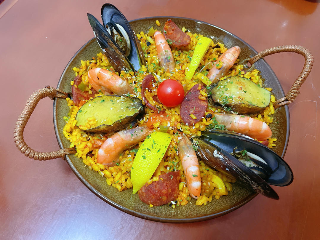 【曼食慢语】Seafood Paella 西班牙海鲜饭