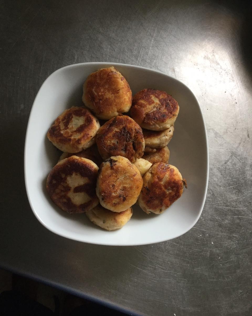 金枪鱼芝士土豆饼