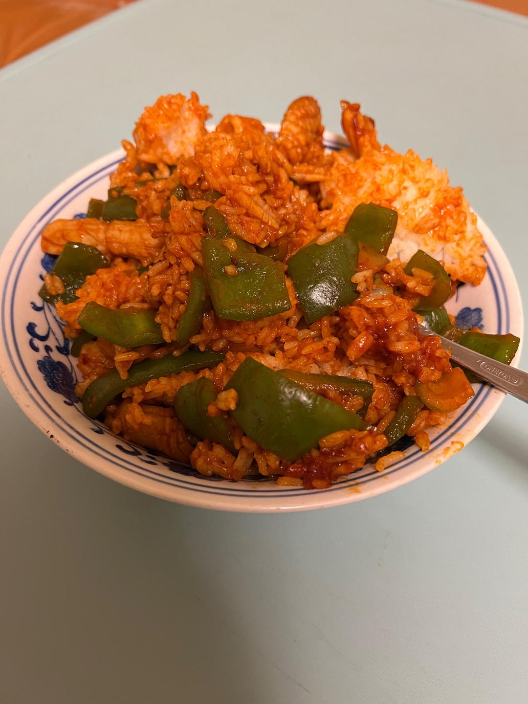 韩式鱿鱼拌饭
