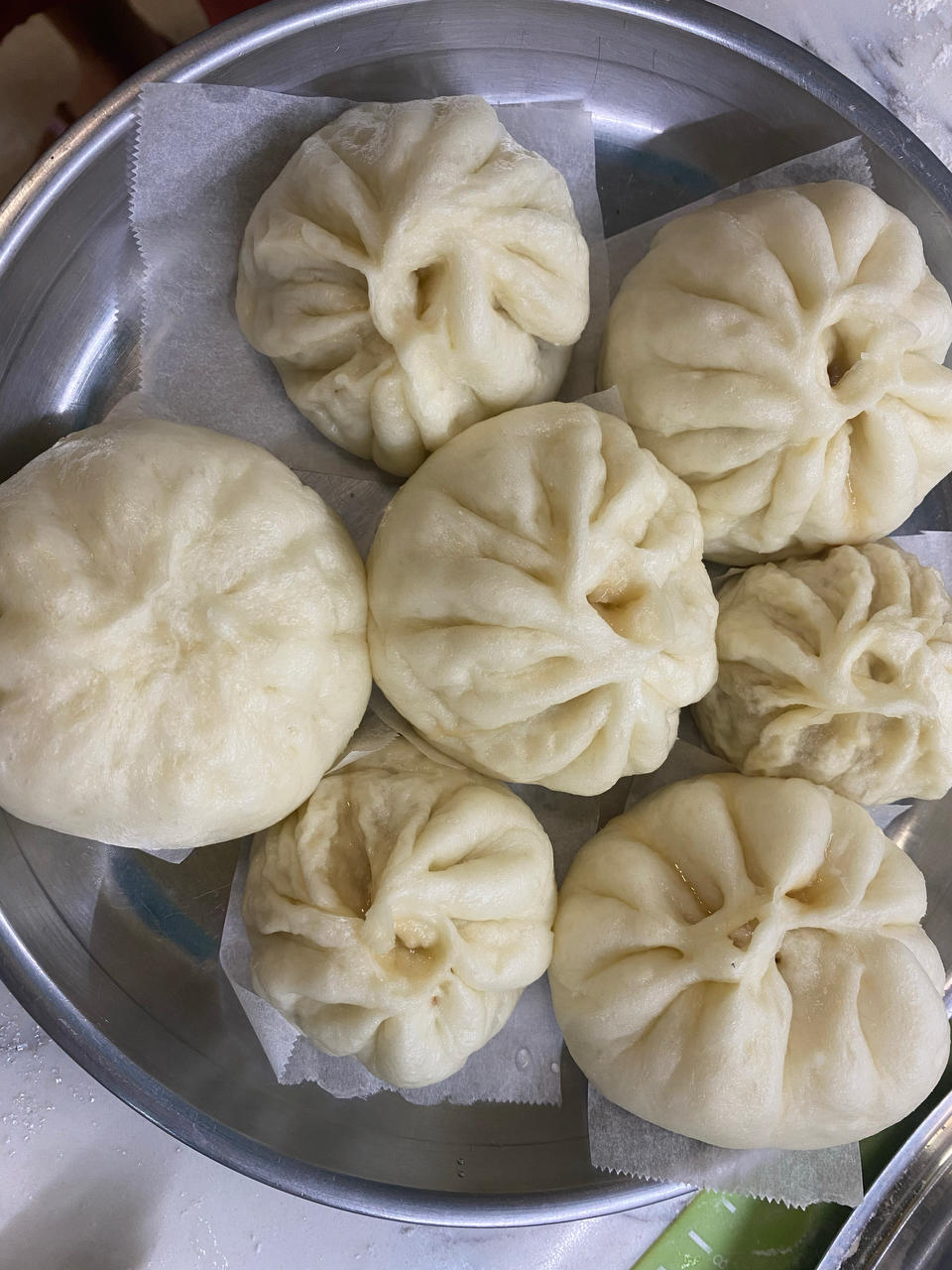 东北包子：猪肉酸菜馅