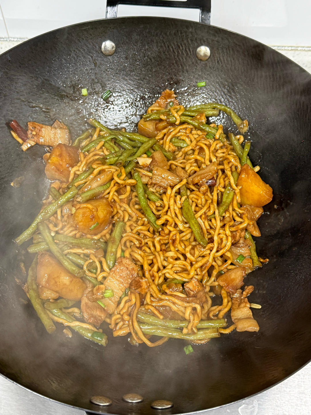 豆角焖面