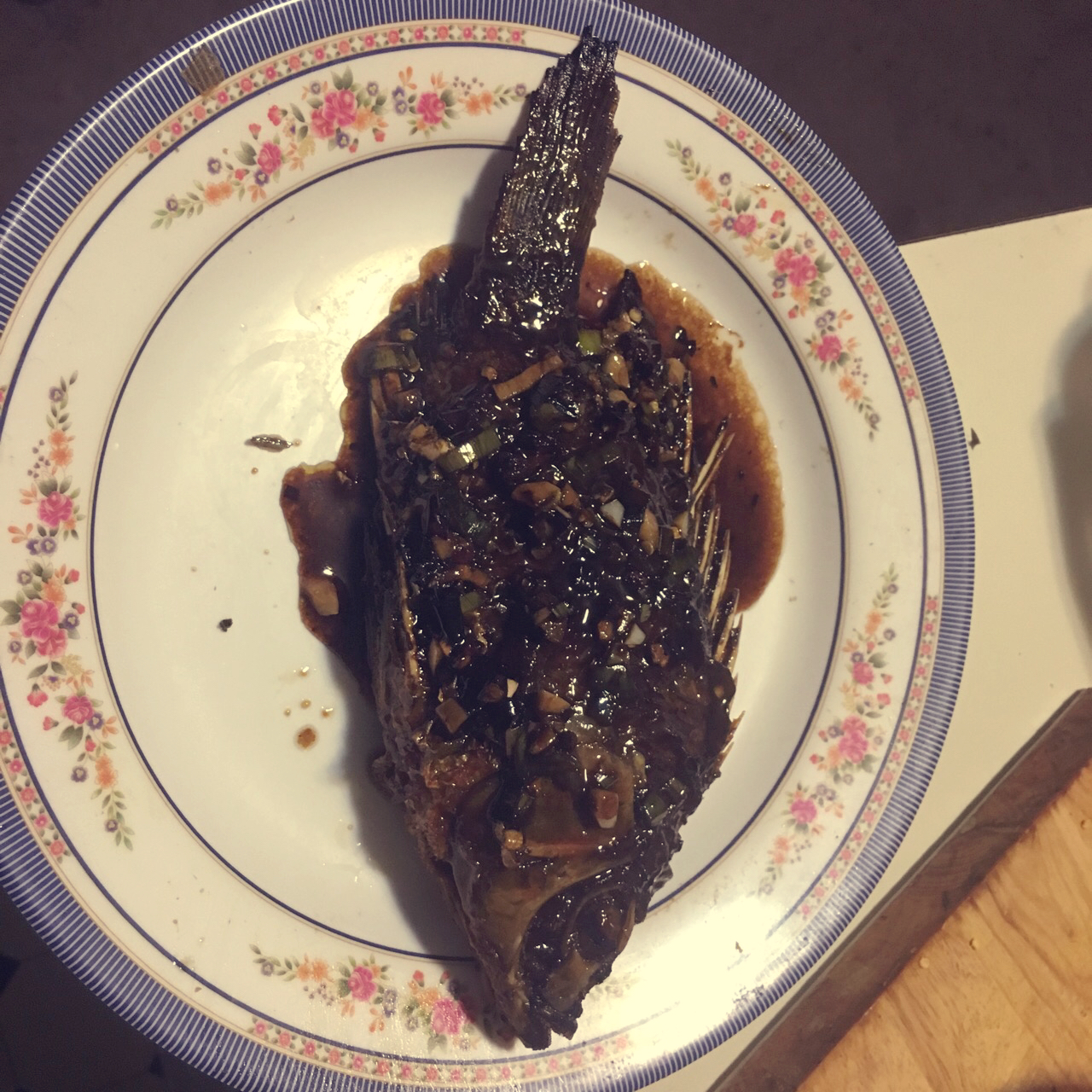 红烧罗非鱼