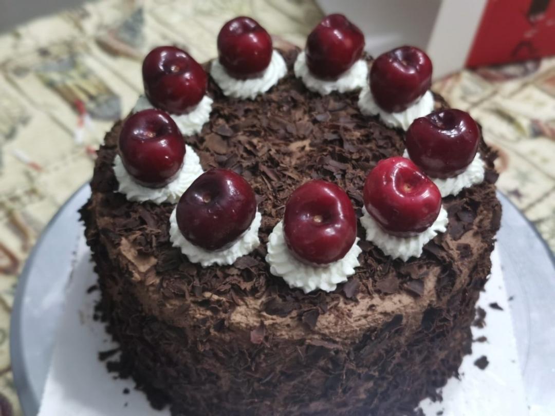 5304_xnv2做的黑森林蛋糕 6寸