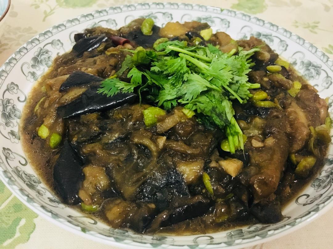 青豆茄子