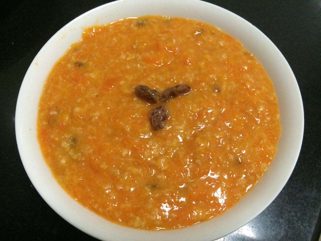 南瓜燕麦粥