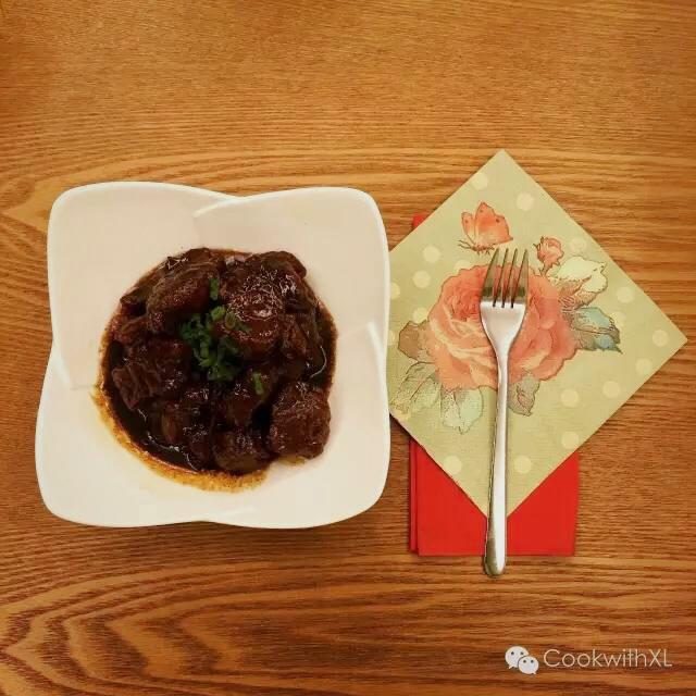 妈妈食谱中的经典菜肴-红烧牛肉 Mum's recipe- Braised beef in sauce