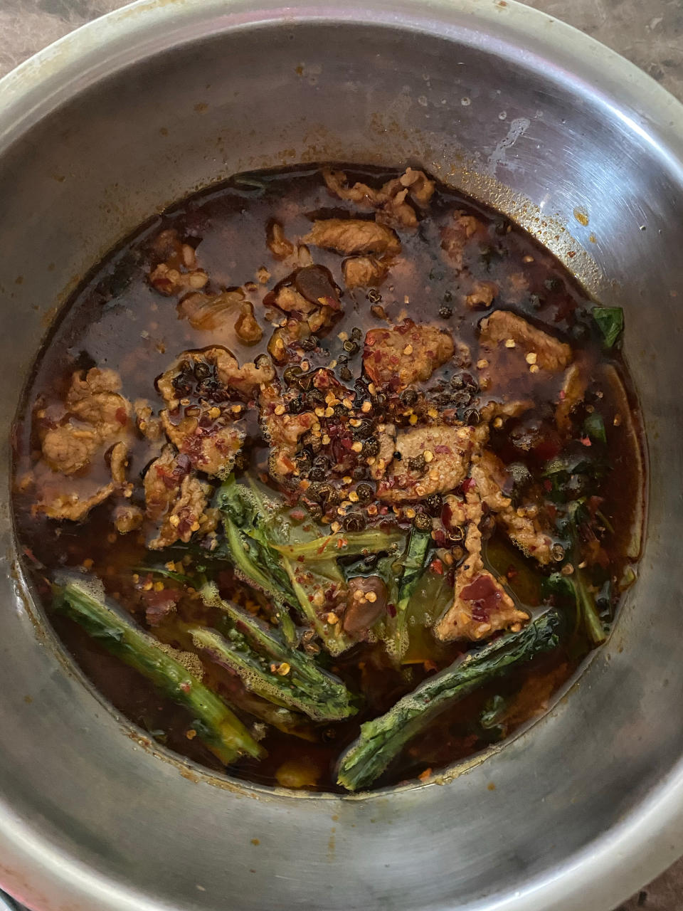 堂妈小厨——水煮肉片