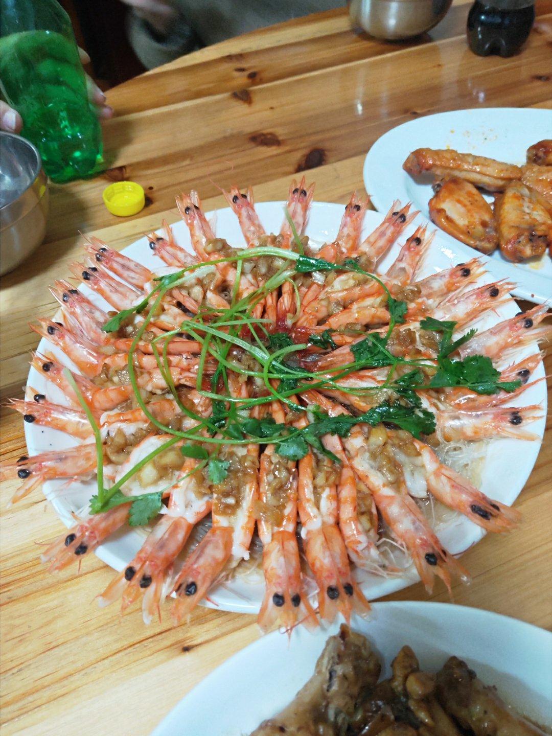蒜蓉粉丝蒸虾