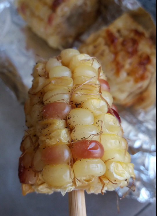 烤玉米