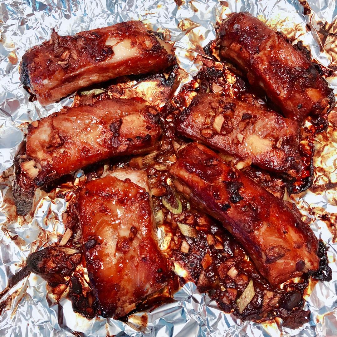 锡纸烤排骨