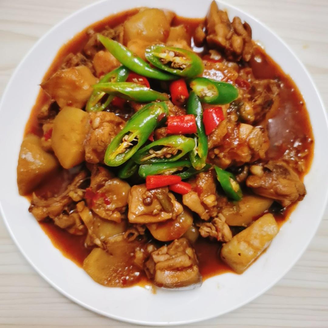 跟妈妈偷学的芋儿鸡，老公说可以去开店了