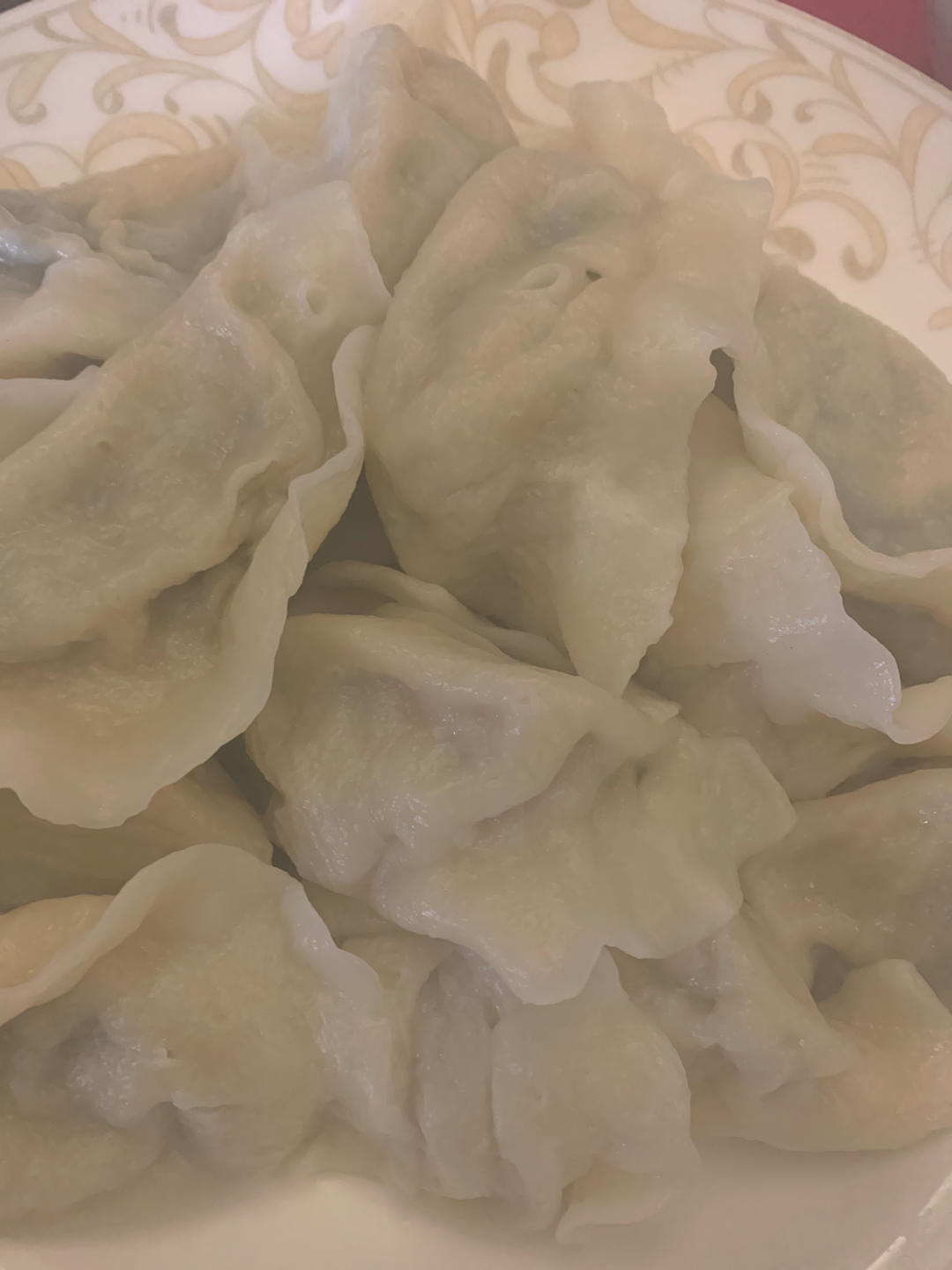 山芹菜水饺