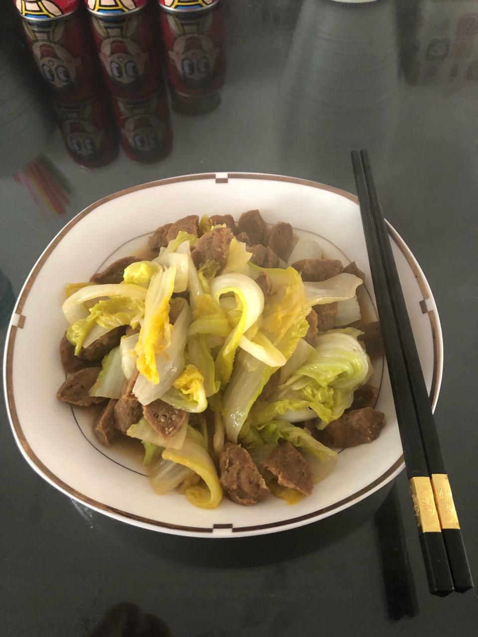 培根娃娃菜