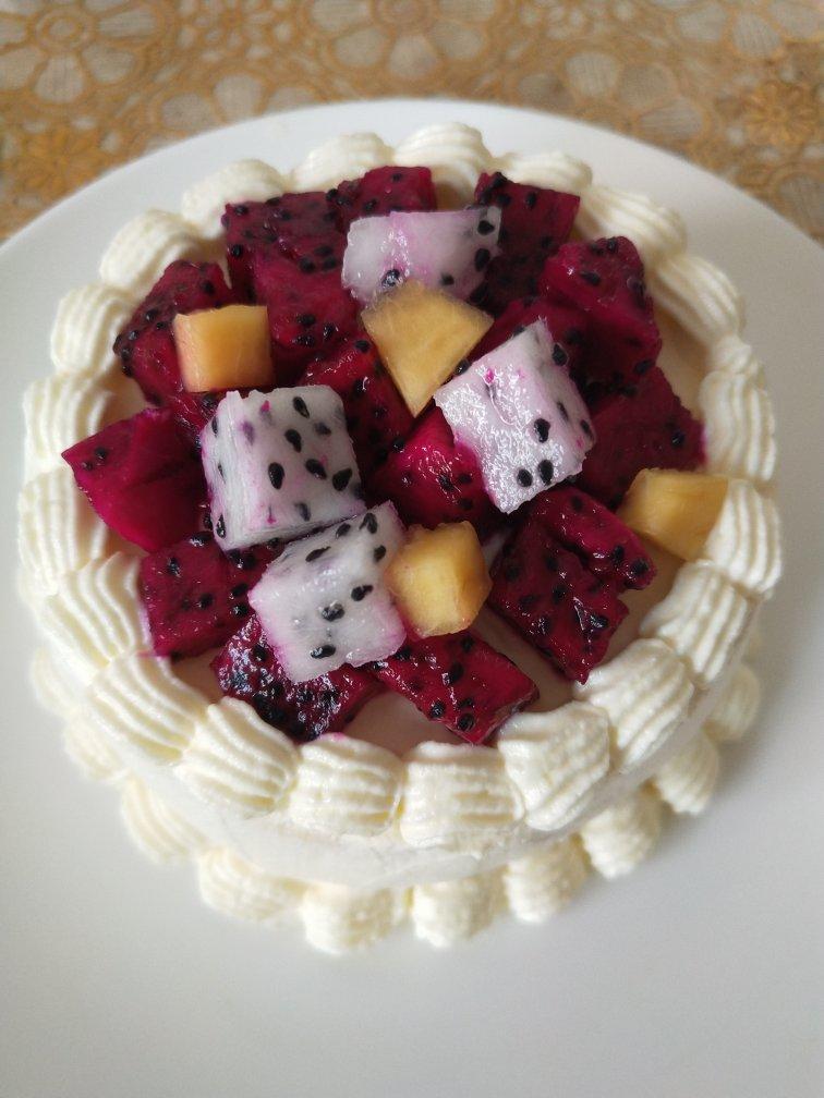 手机用户1069_9nao做的鲜奶水果生日蛋糕8寸