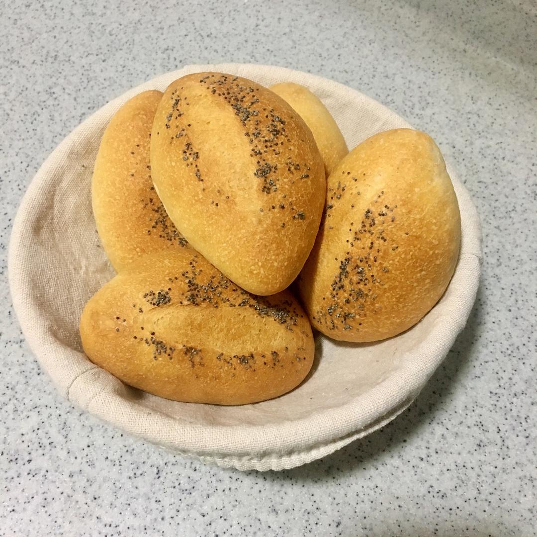 德式圆面包 - 贝尔吉施圆面包（Bergische Knüppel）polish波兰种，隔夜发酵，附2种整形手法