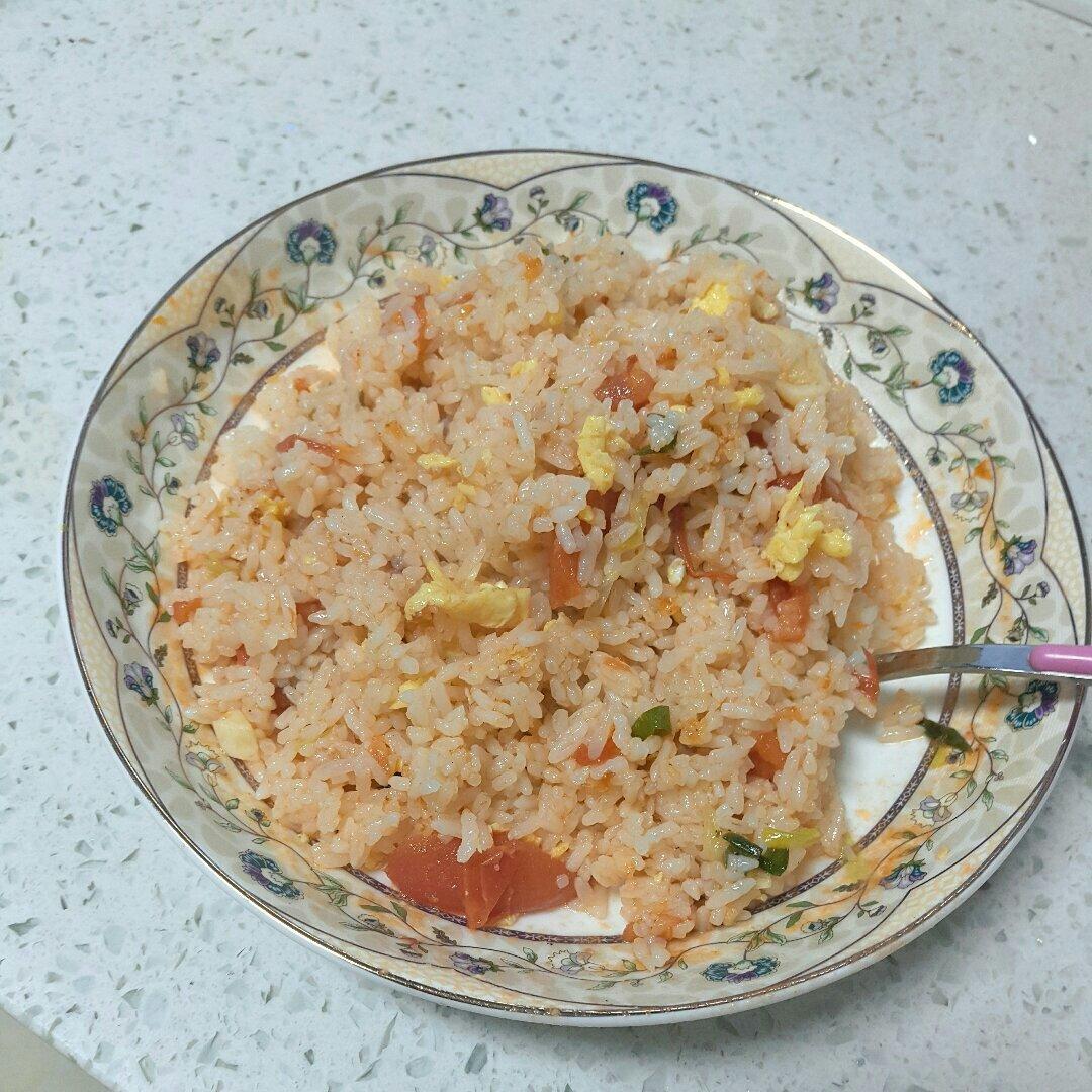 西红柿鸡蛋炒饭