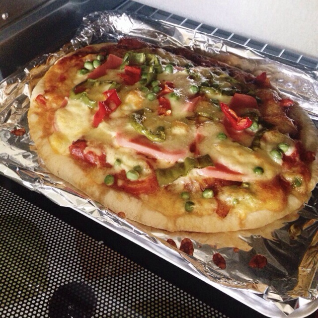 夏威夷pizza（附饼底冷冻法）