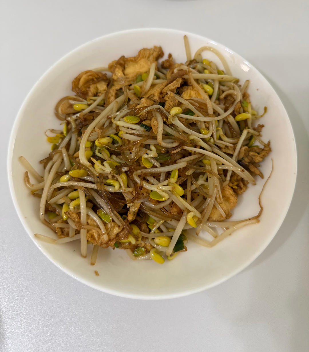 豆芽炒粉条