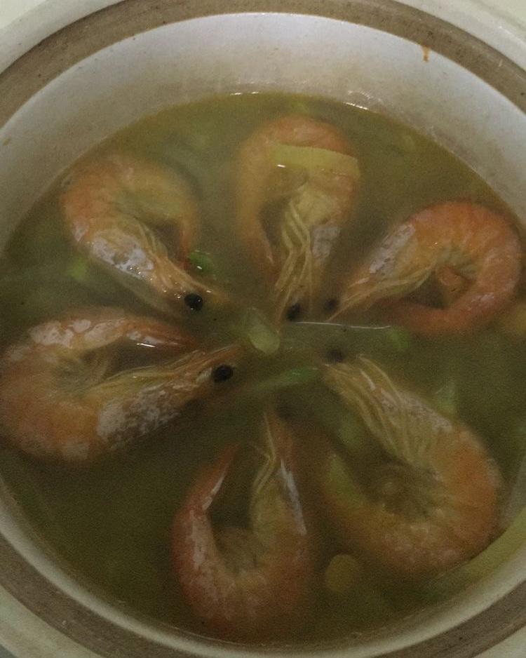 干虾萝卜丝汤