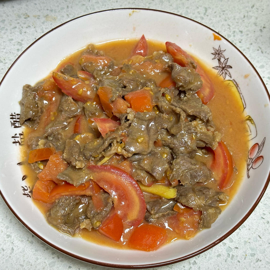 番茄牛肉（孩子的最爱）