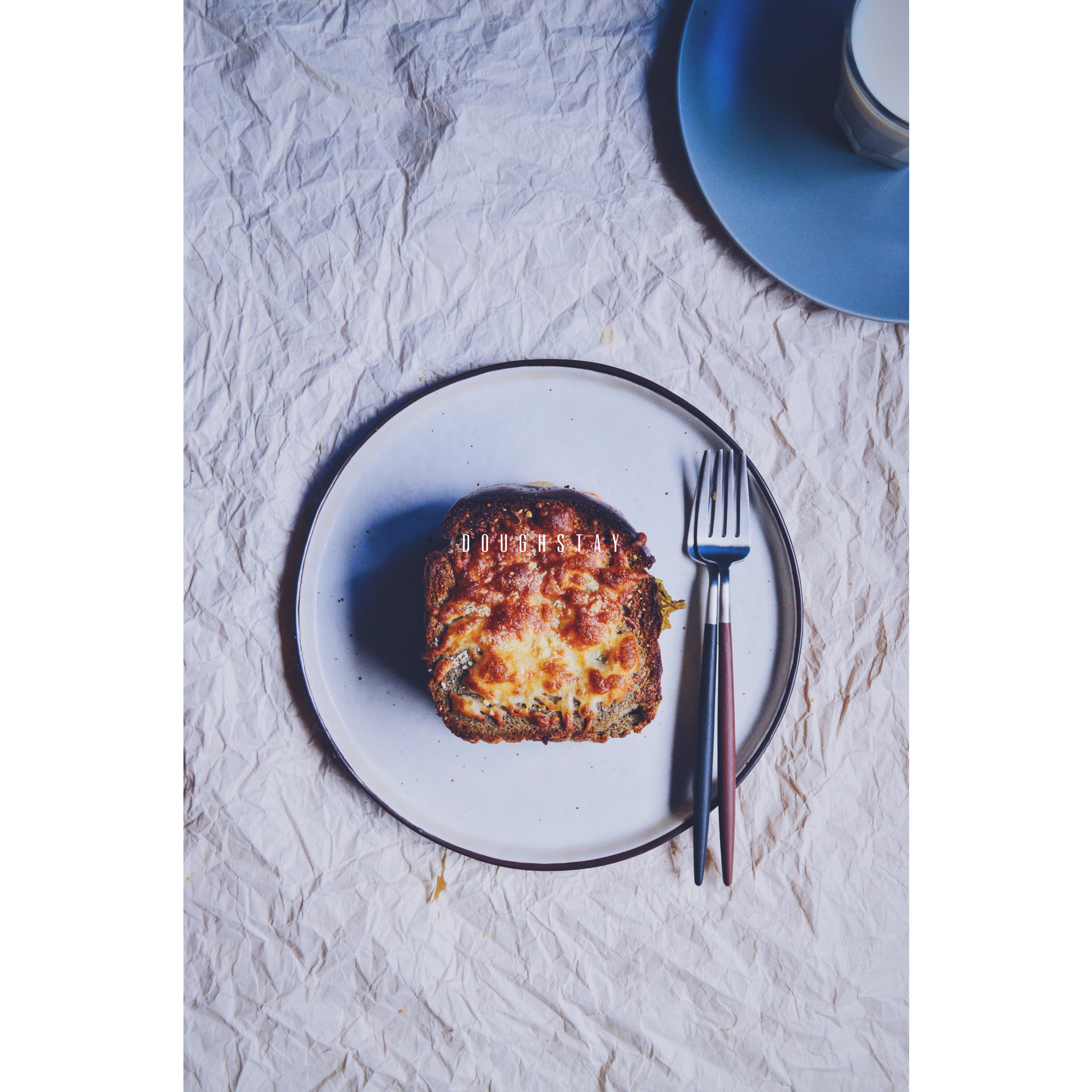 脆烤芝士三明治