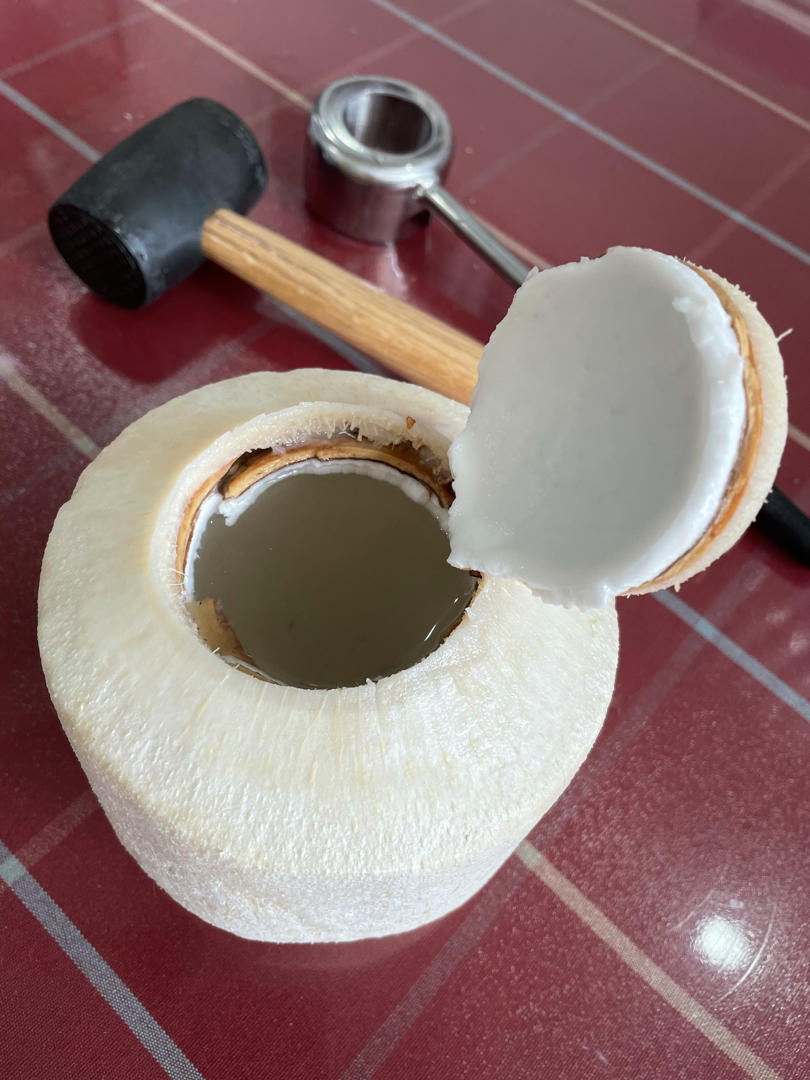 简单快手开椰子