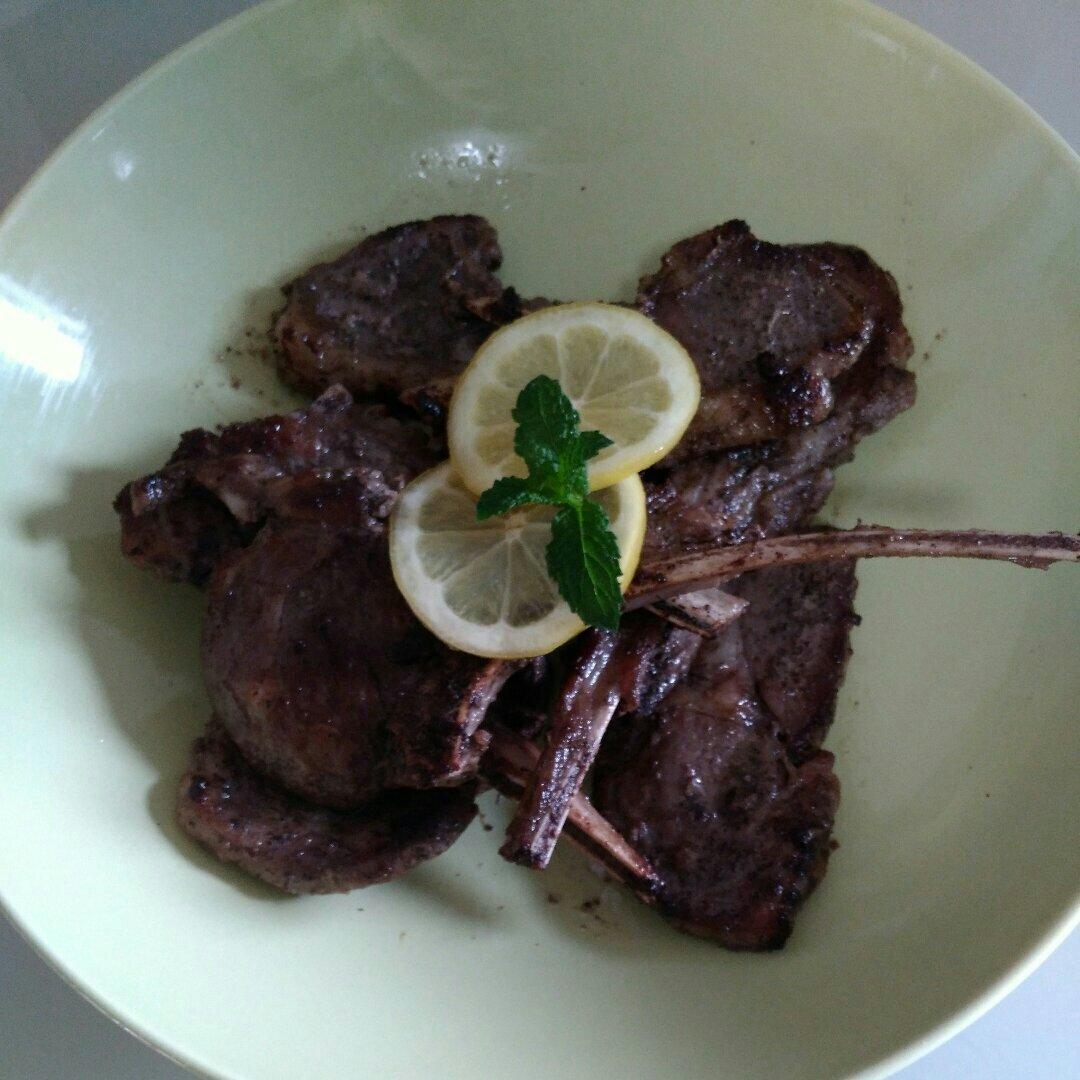 黑椒羊排