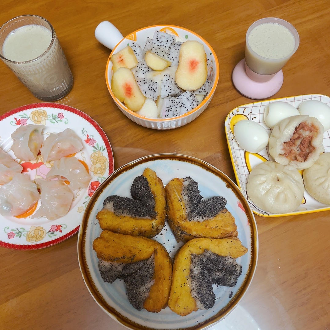 网红早餐—油条包麻糍，神仙口感，值得拥有！