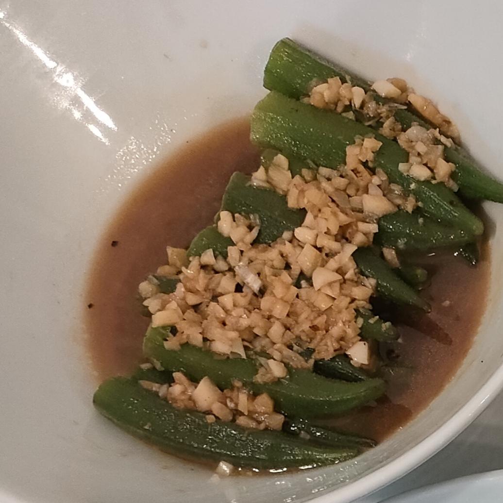 蒜蓉秋葵——万能汁