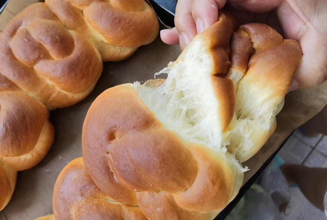 手揉老面包来啦