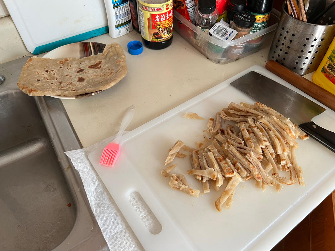 专门用来炒饼的家常饼