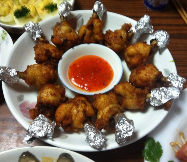 酥炸鸡翅