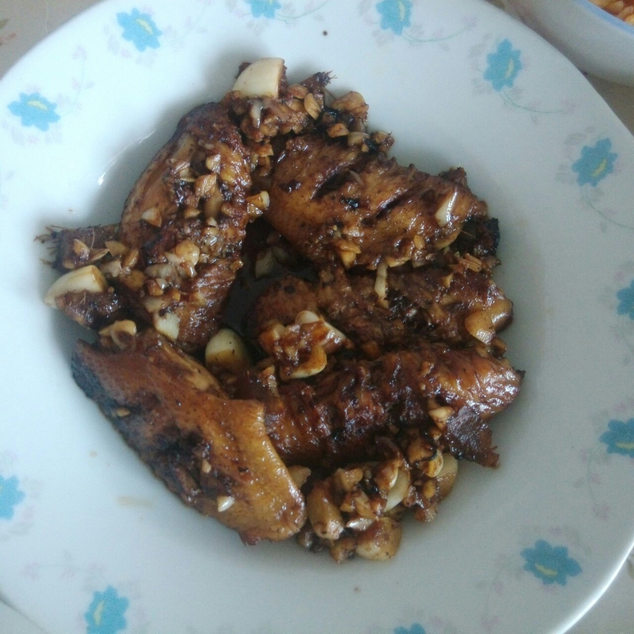 蒜香鸡翅