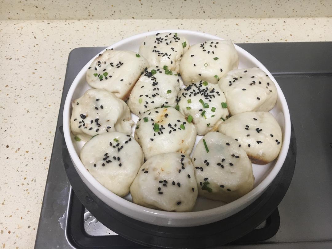 鲜虾猪肉生煎包（一定要看视频哟~）