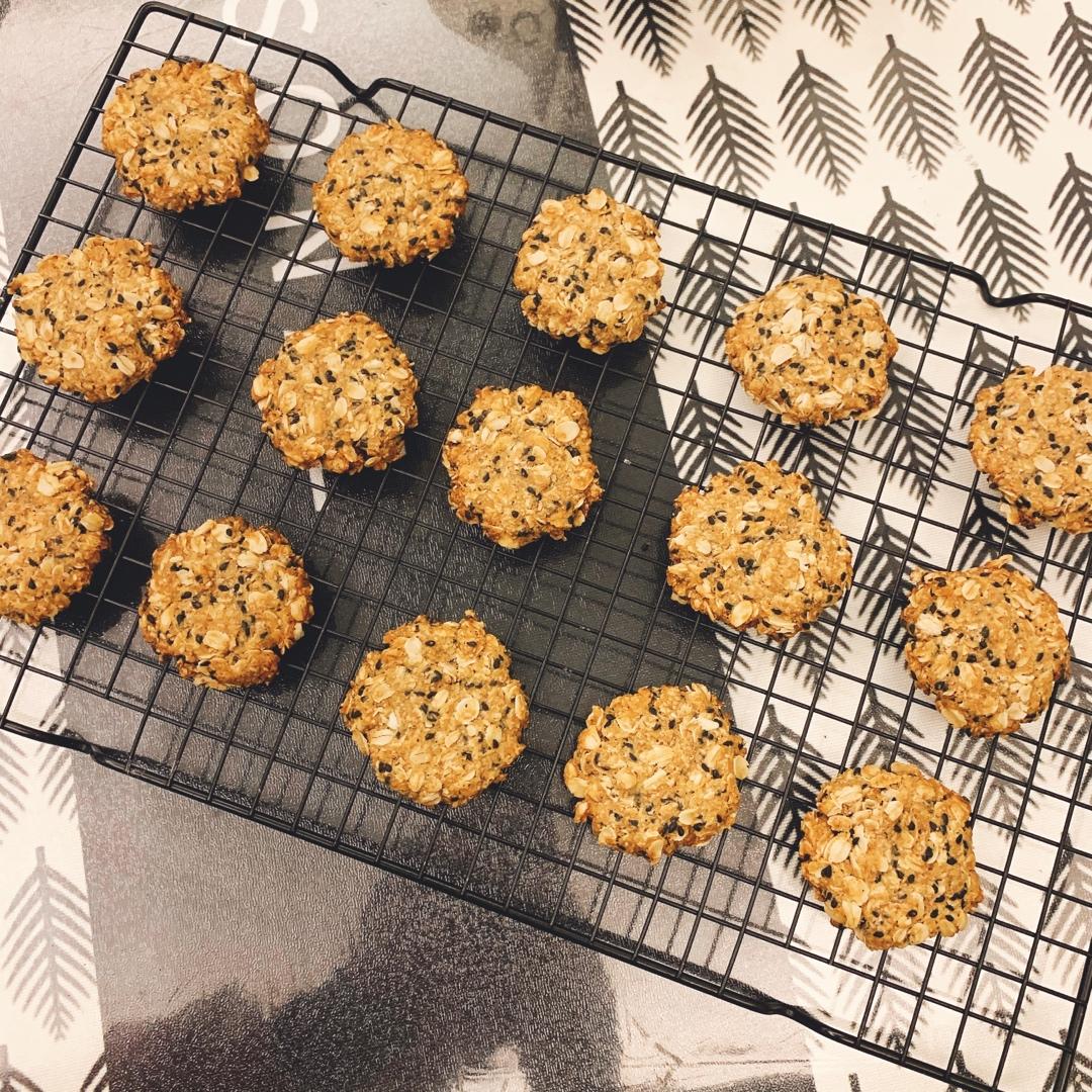 全麦燕麦红糖饼干（椰子油版）