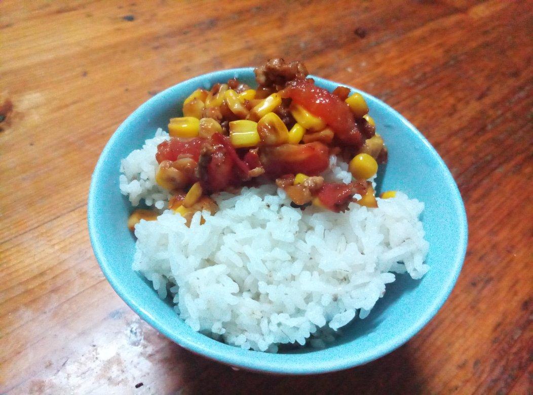 玉米炒肉末【超级下饭的快手家常菜】